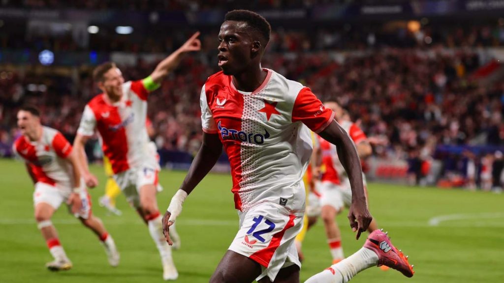 Ligue des champions : Youssoupha Mbodji (Slavia Prague) honore son premier match avec un doublé
